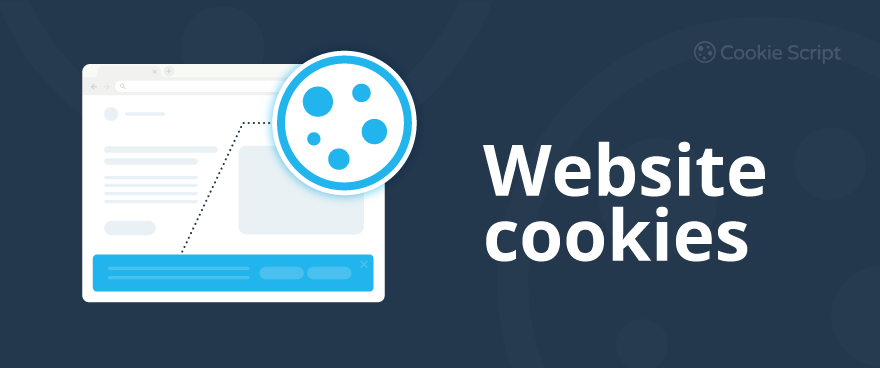 Website cookies