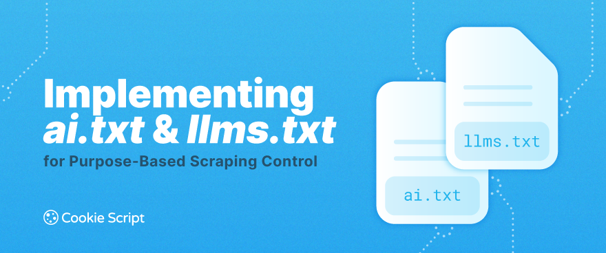 Beyond Robots.txt: Implementing AI.txt and LLMs.txt for Purpose-Based Scraping Control