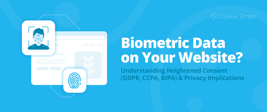 Biometric Data On Your Website